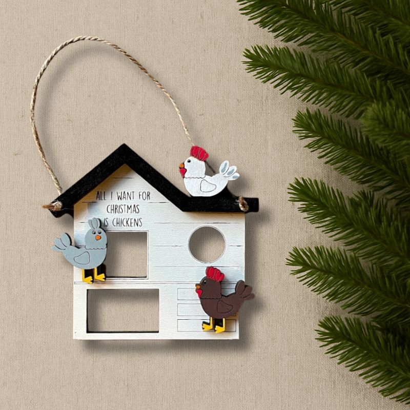 All I Want For Christmas is Chickens from That's Sew Southard