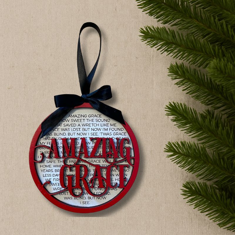 Amazing Grace Ornament from That's Sew Southard