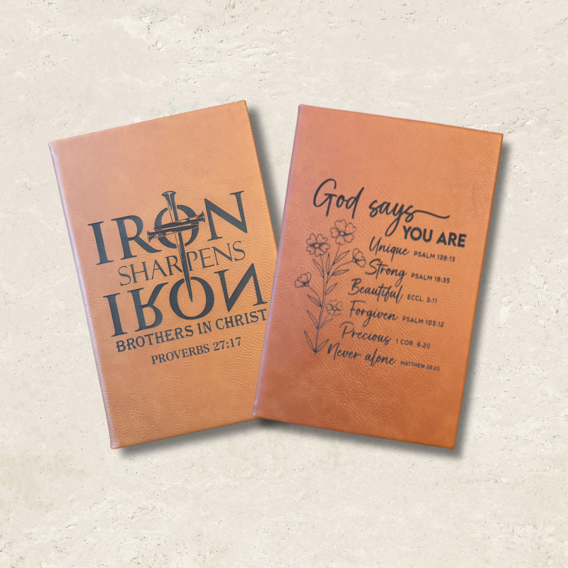 Rawhide Leatherette Journal with Lined Notepad by That's Sew Southard