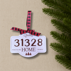 Zip Code Ornament 31328 Tybee Island GA from That's Sew Southard