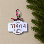 Zip Code Ornament 31404 Thunderbolt GA from That's Sew Southard