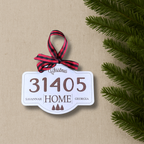 Zip Code Ornament 31405 Savannah GA from That's Sew Southard
