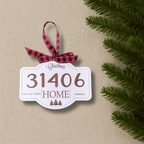 Zip Code Ornament 31406 Isle of Hope GA from That's Sew Southard